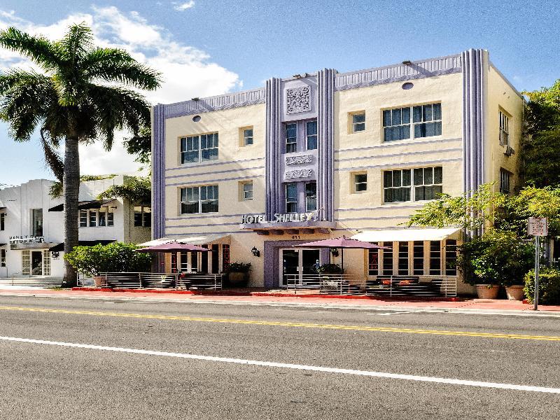 Shelley Hotel Маями Бийч Екстериор снимка